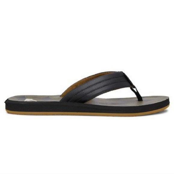 Quicksilver Carver Mens Sandals FlipFlops Size 11 New - Picture 2 of 6